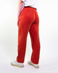 PANTALONE Dritto con 1/2 elastico in tencel