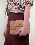 BORSA A TRACOLLA CON CHARM A FIORE