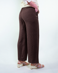Pantalone largo in viscosa