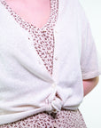 Cardigan m/c misto lino