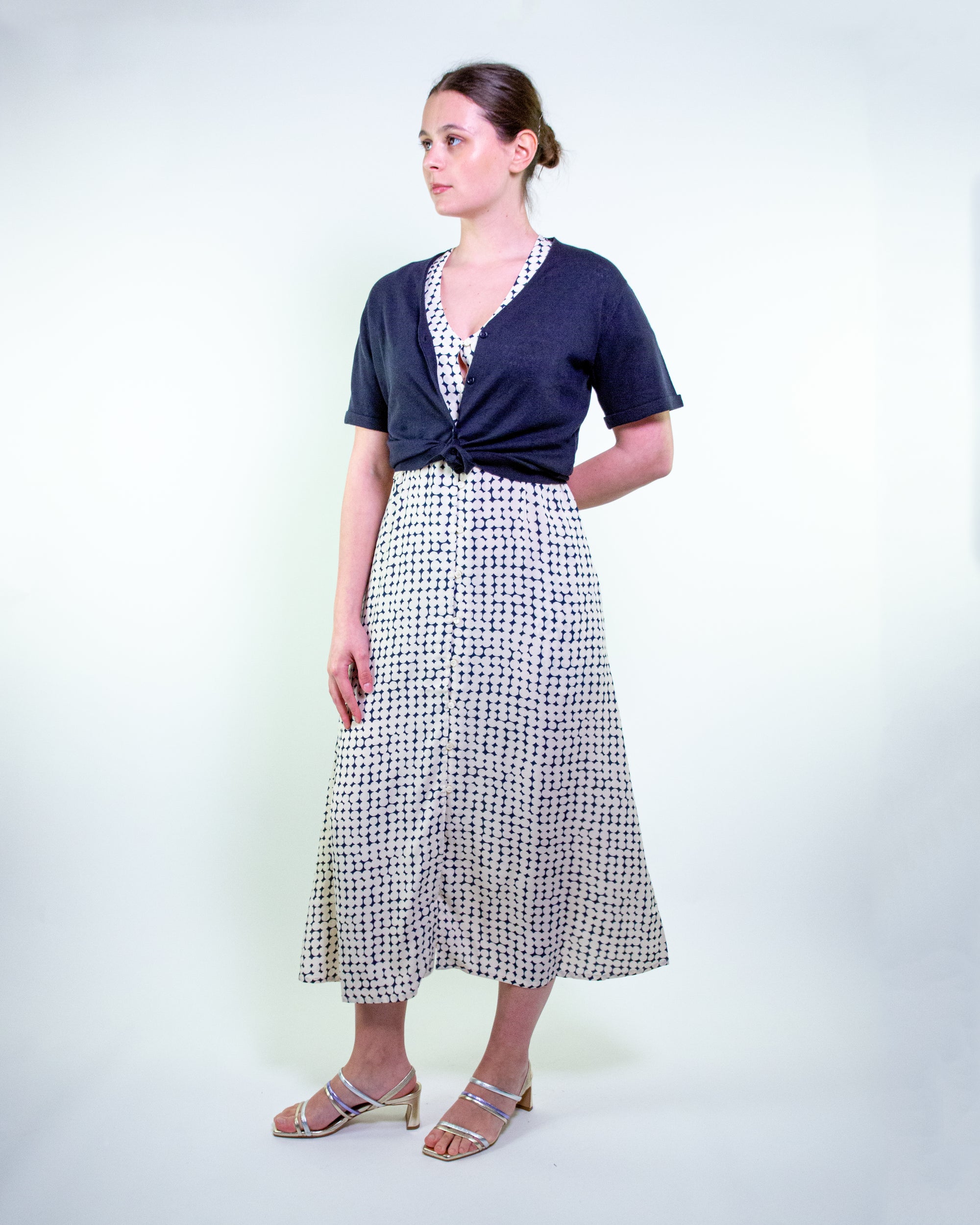 Cardigan m/c misto lino