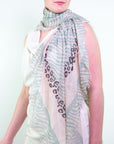Foulard leopardato