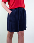 Bermuda in twill di viscosa
