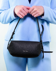 Pochette con tracolla a zip