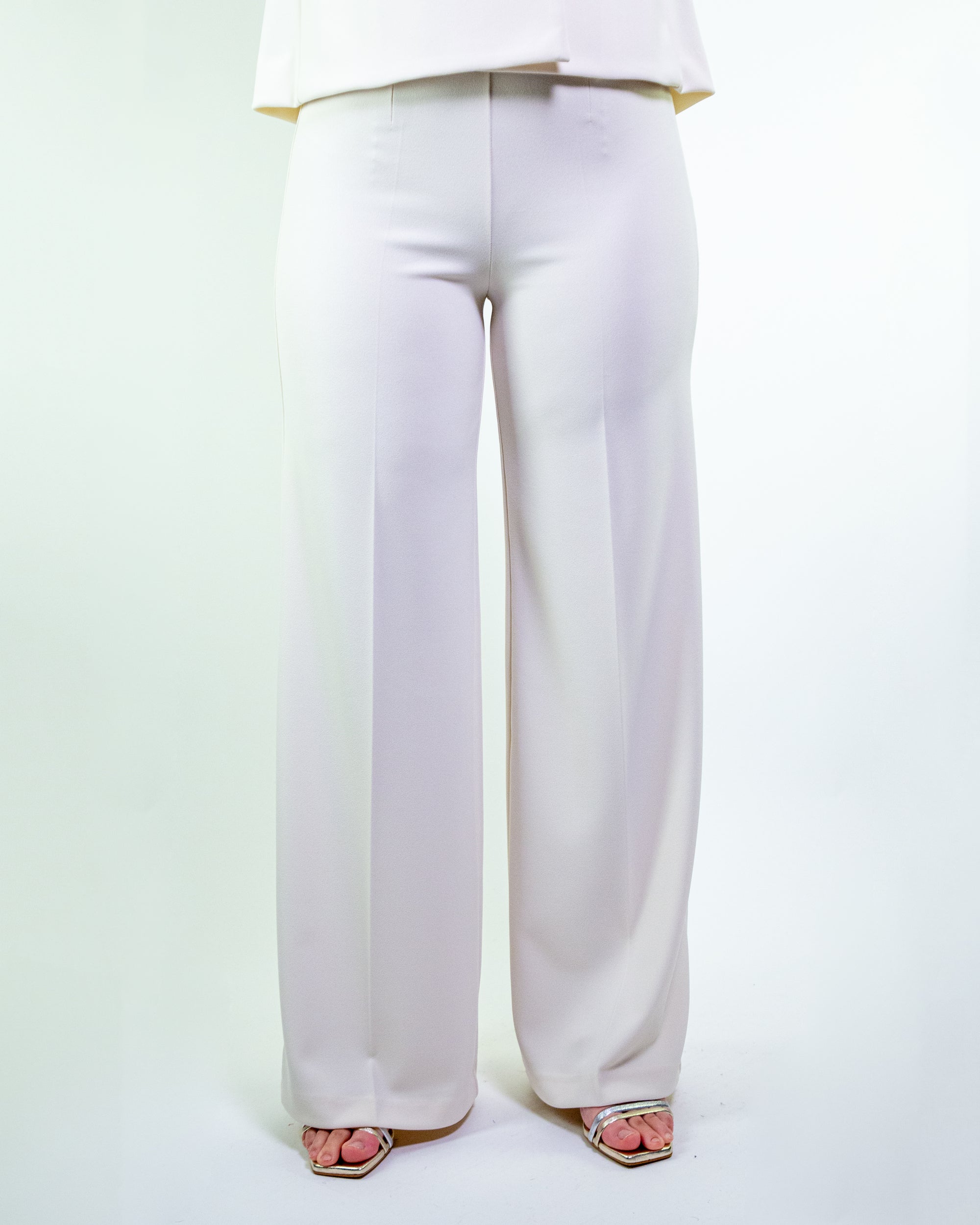 Pantalone palazzo in Crepe