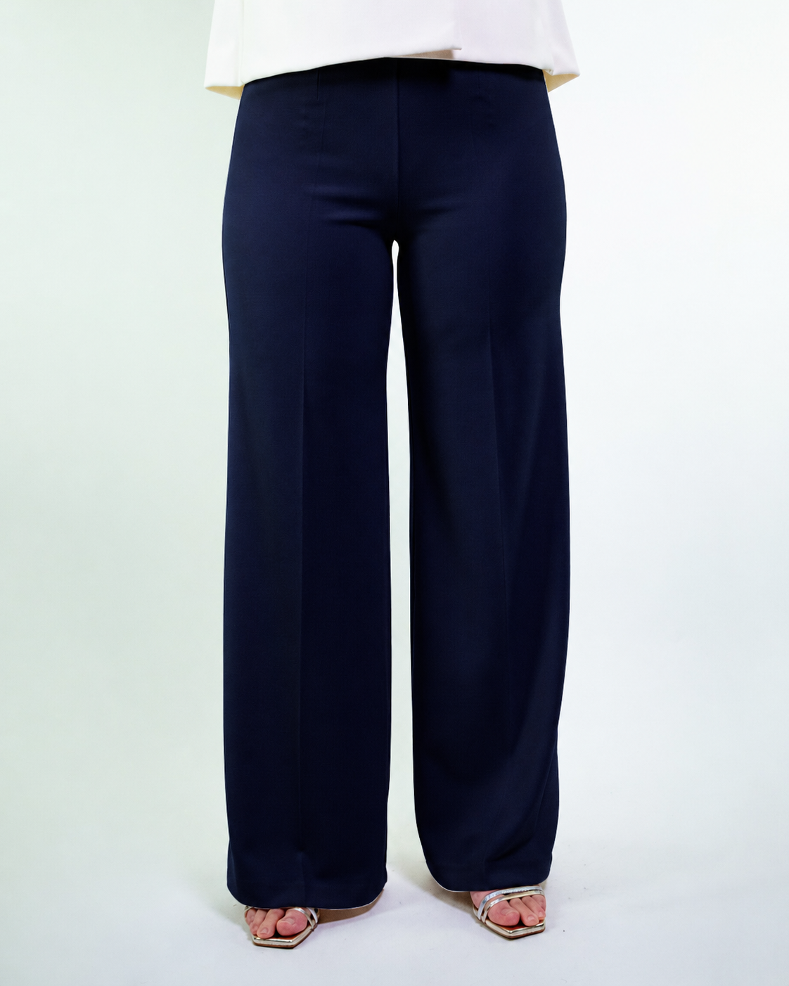 Pantalone palazzo in Crepe