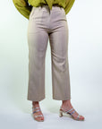 Pantalone largo tasca chino con dettaglio lurex