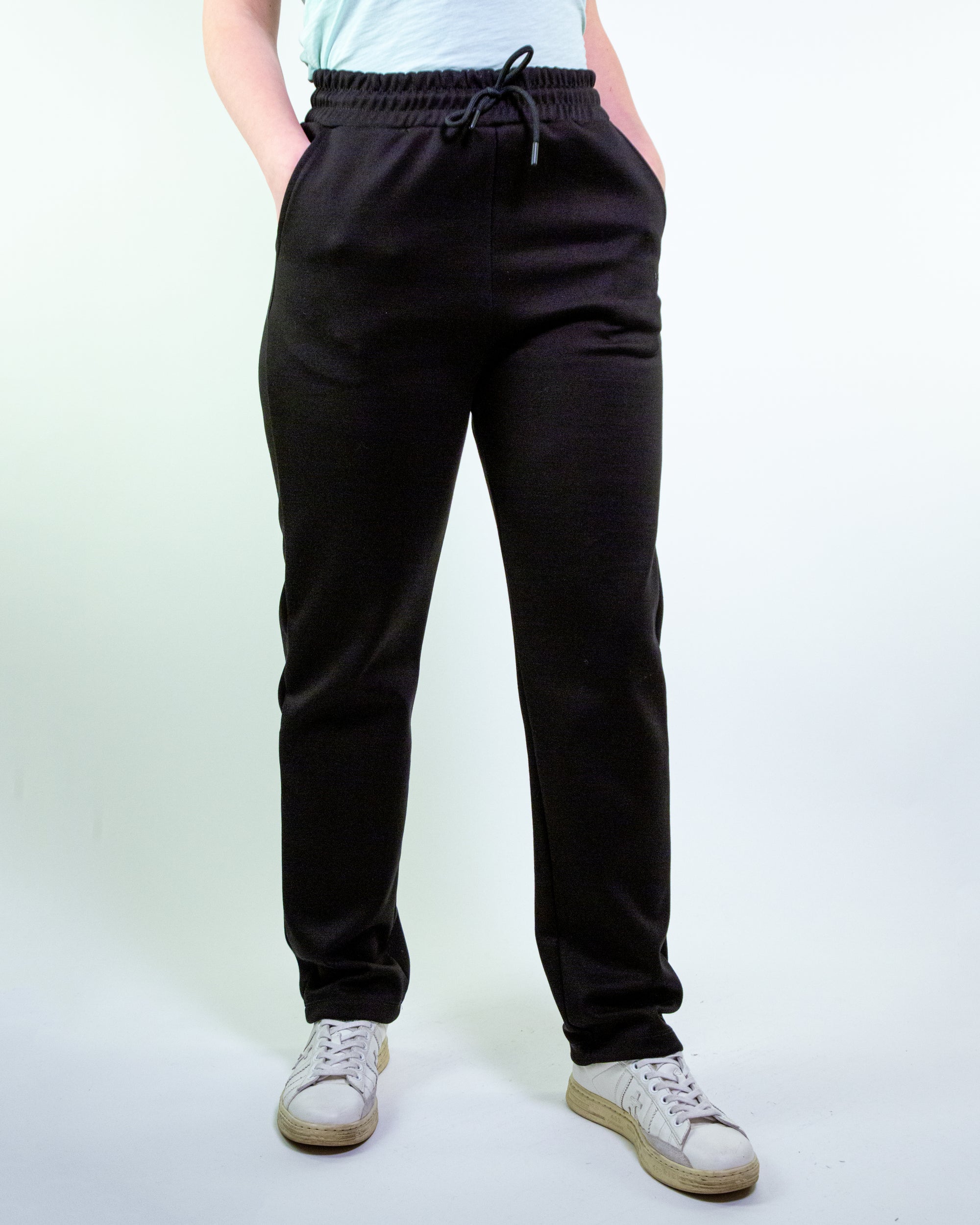 Pantalone in felpa con coulisse in vita