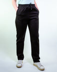 Pantalone in felpa con coulisse in vita