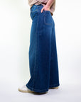 JEANS FLARE/BOOTCUT PLEASE BLU DENIM