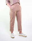 POPLIN STRAIGHT PANTS