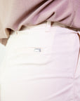 Bermuda in cotone stretch satin