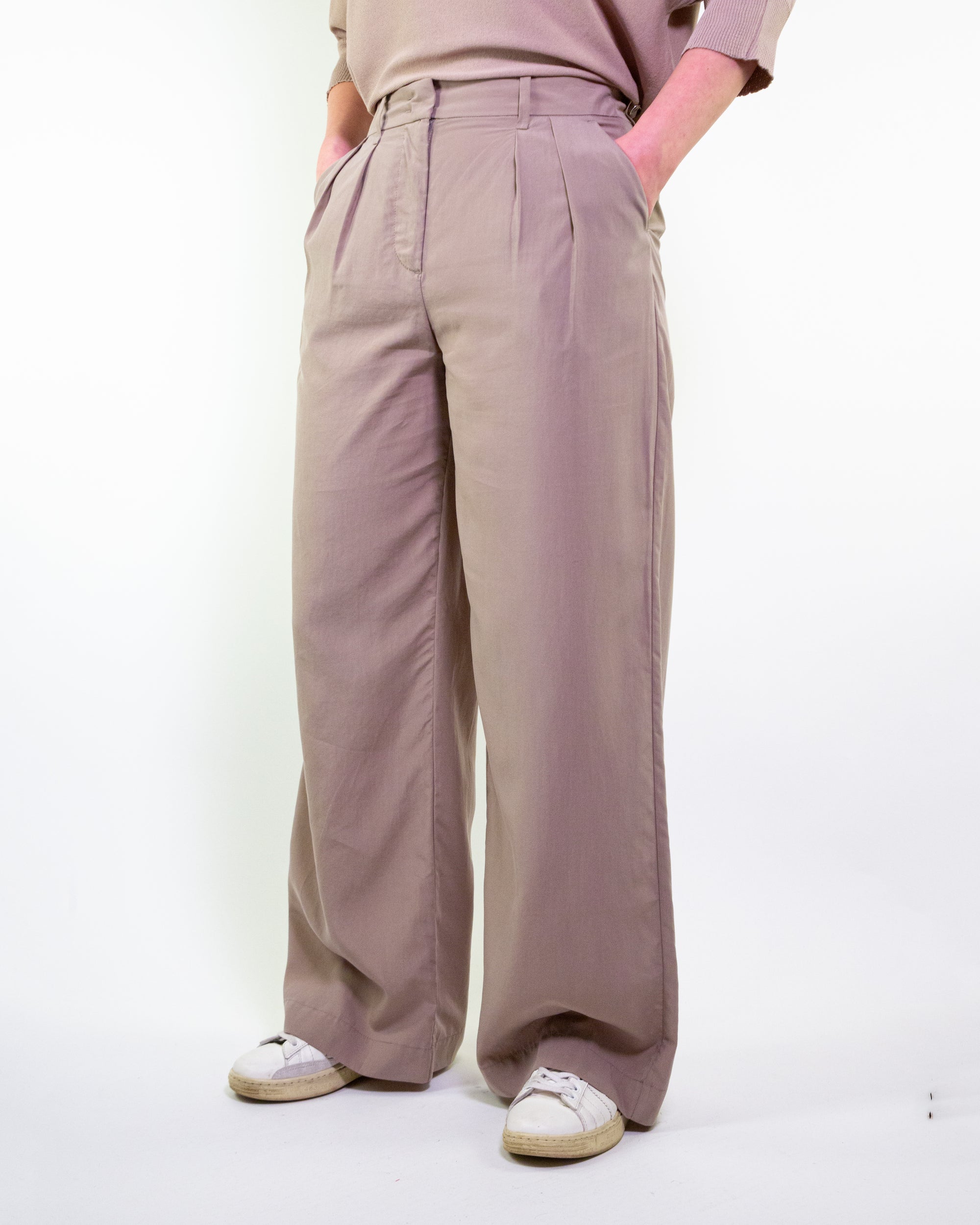 PANTALONE WIDE LEG DONNA