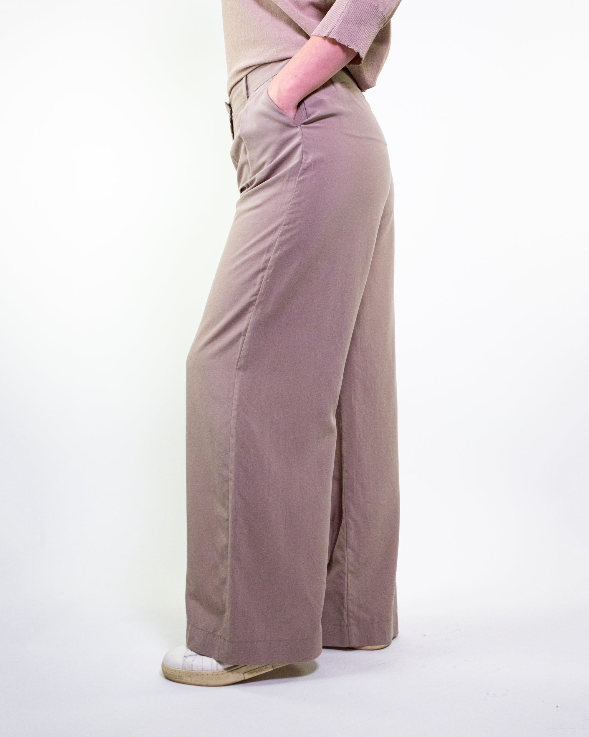 PANTALONE WIDE LEG DONNA