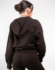 GIACCA FELPA CON CAPPUCCIO E ZIP