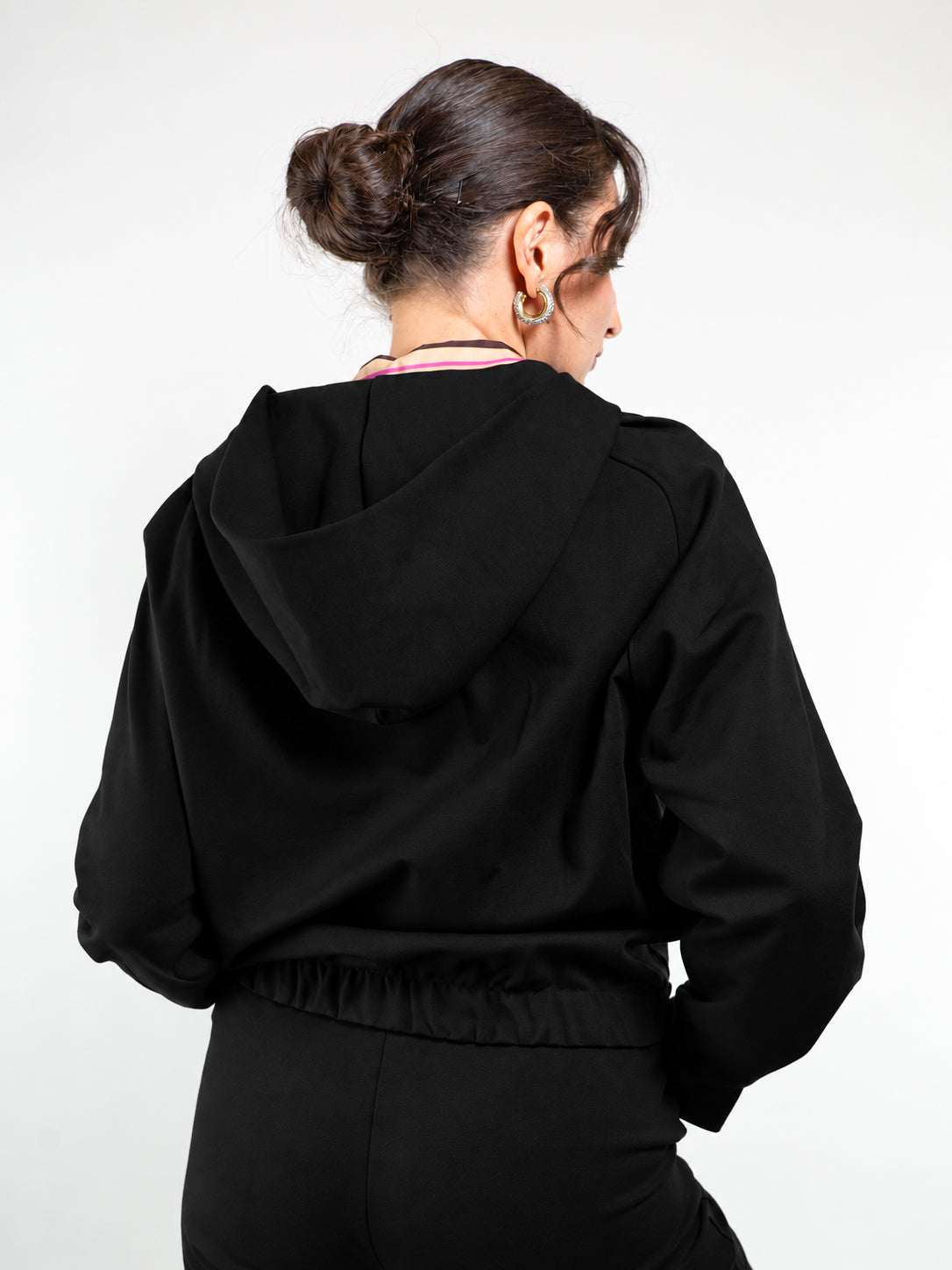 GIACCA FELPA CON CAPPUCCIO E ZIP