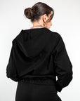 GIACCA FELPA CON CAPPUCCIO E ZIP