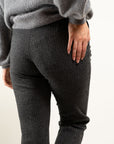 PANTALONE CON ELASTICO GAMBA DRITTA ZAMPETTA SPIGATO