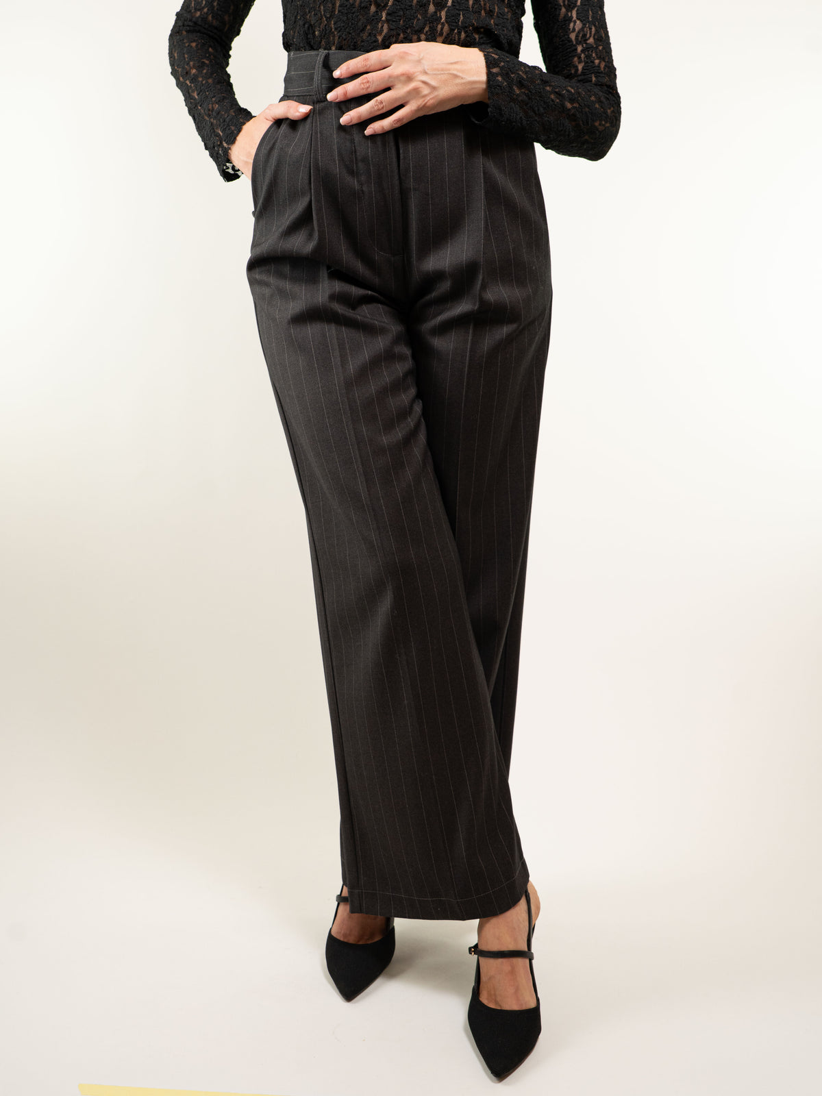 BLAZER GESSATO DOPPIO PETTO E PENCE