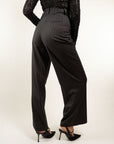 BLAZER GESSATO DOPPIO PETTO E PENCE