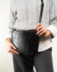 BORSA A BUSTA CON TRACOLLA EFFETTO COCCO