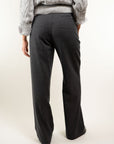 PANTALONE WIDE LEG DONNA MISTO LANA