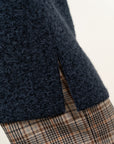 CAPPOTTO MONOPETTO TESSUTO RICCIOLINO