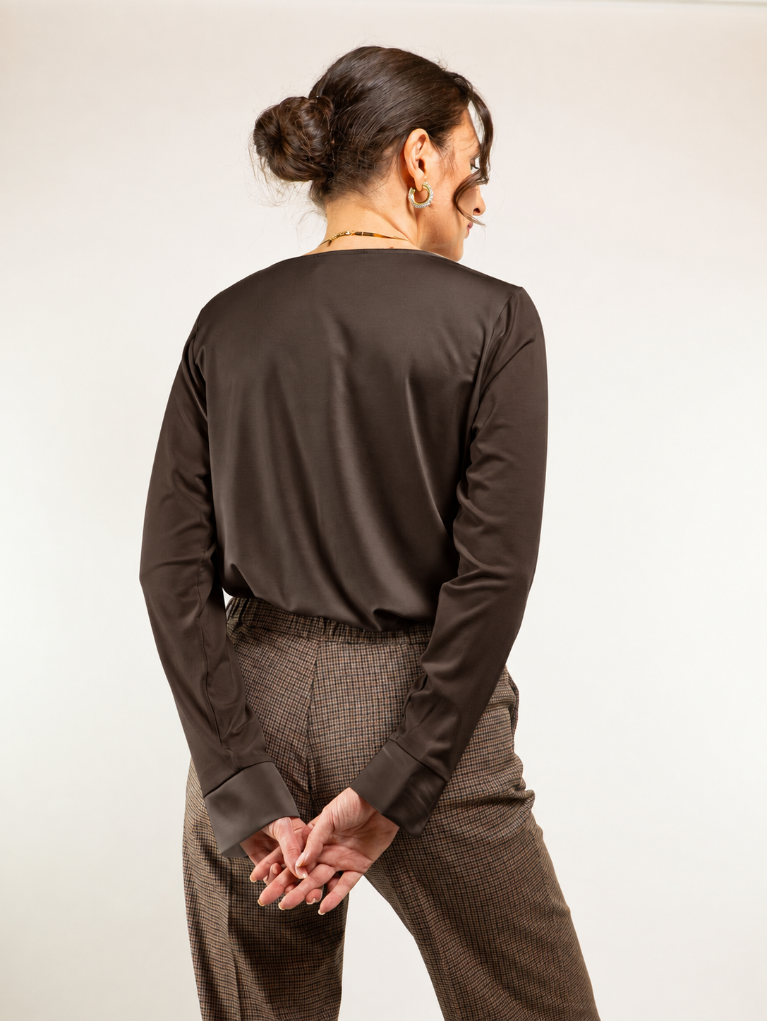 Maglia M/L in Raso e Jersey