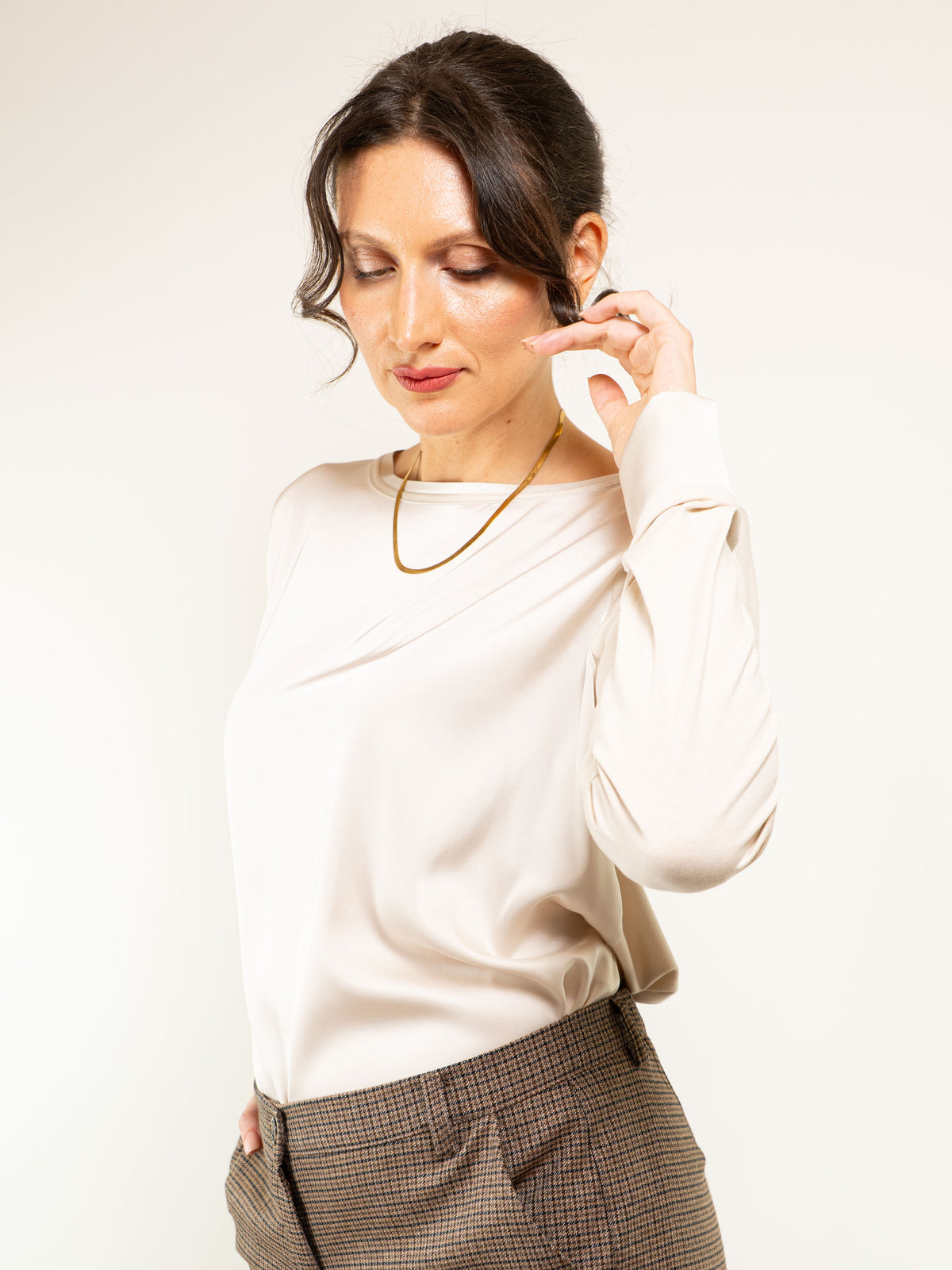 Maglia M/L in Raso e Jersey