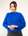 MAGLIA GIROCOLLO MISTO ALPACHA