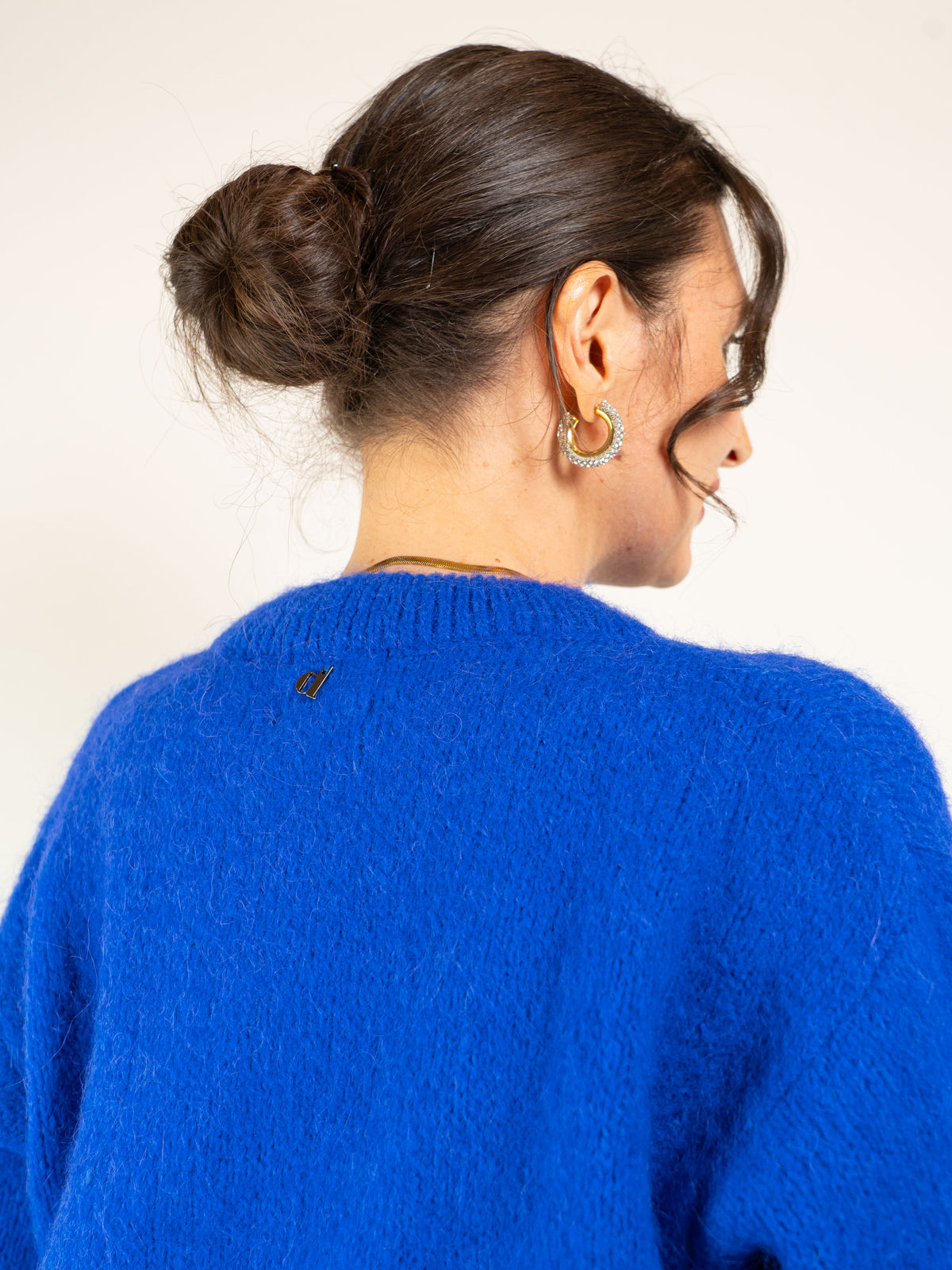MAGLIA GIROCOLLO MISTO ALPACHA