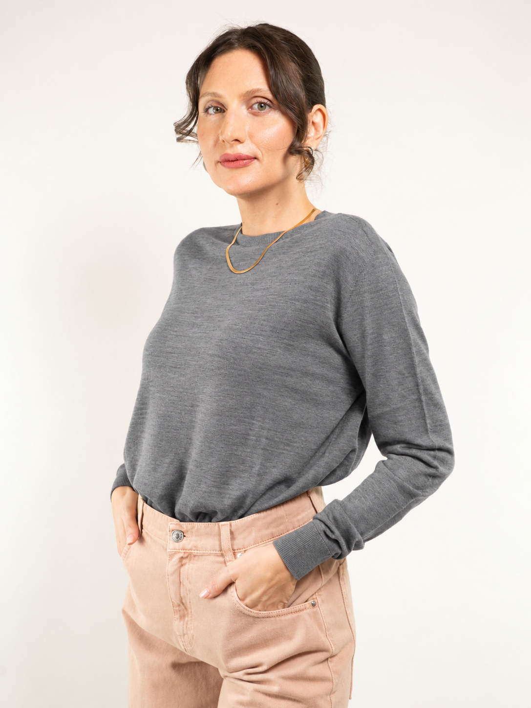 Girocollo M/L 100% Lana Merino