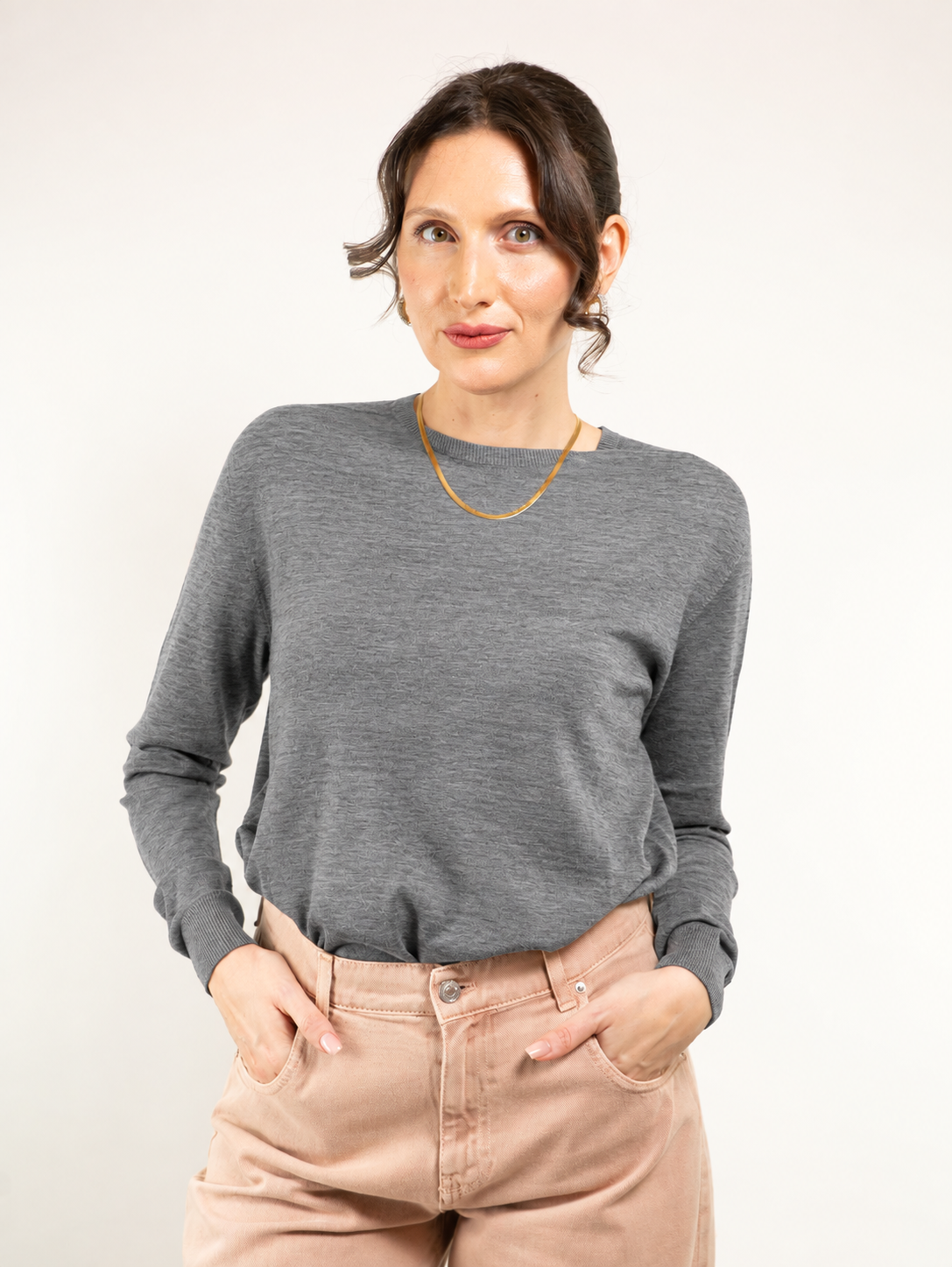 Girocollo M/L 100% Lana Merino