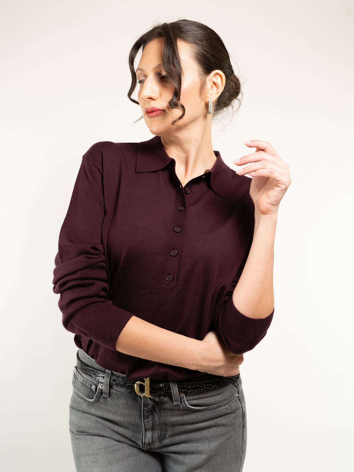 Polo M/L 100% Lana Merino