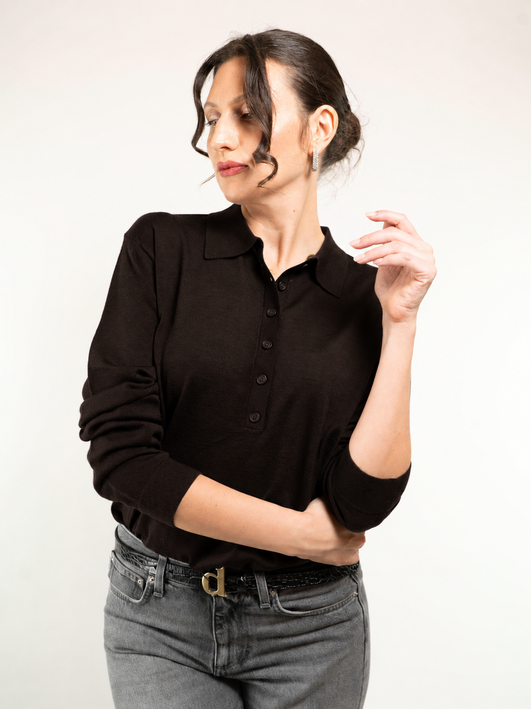 Polo M/L 100% Lana Merino