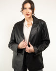 BLAZER VERA PELLE FODERATO