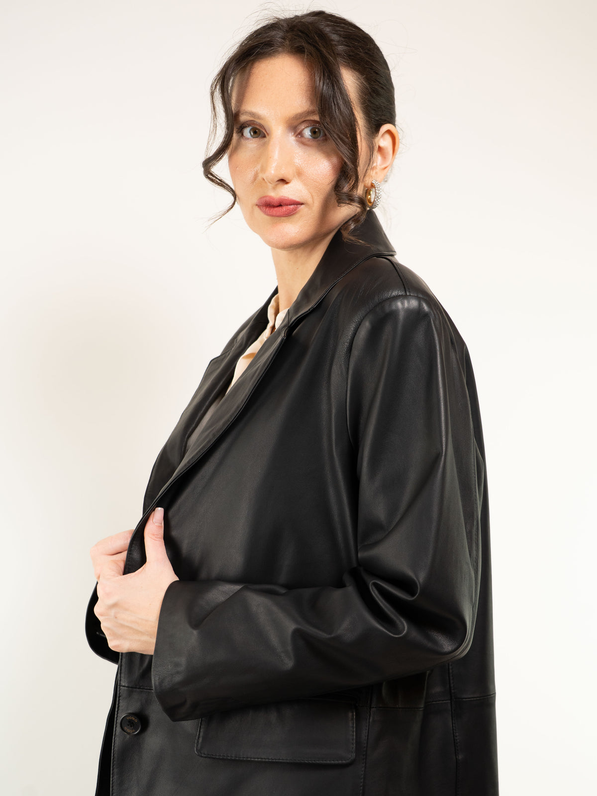 BLAZER VERA PELLE FODERATO