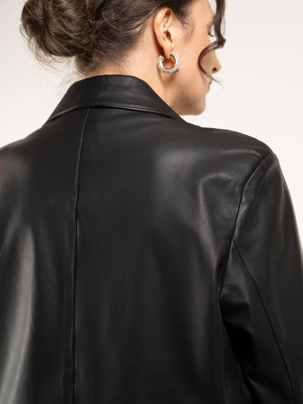 BLAZER VERA PELLE FODERATO