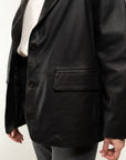 BLAZER VERA PELLE FODERATO