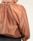 CASACCA IN LYOCELL CON FIOCCO COLLETTO