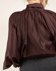 CASACCA IN LYOCELL CON FIOCCO COLLETTO