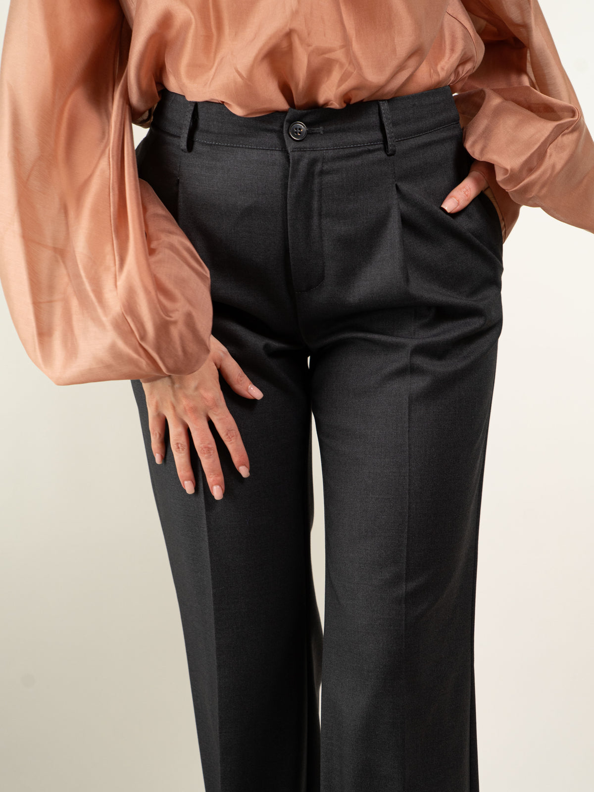 PANTALONE LARGO TASCA CHINO