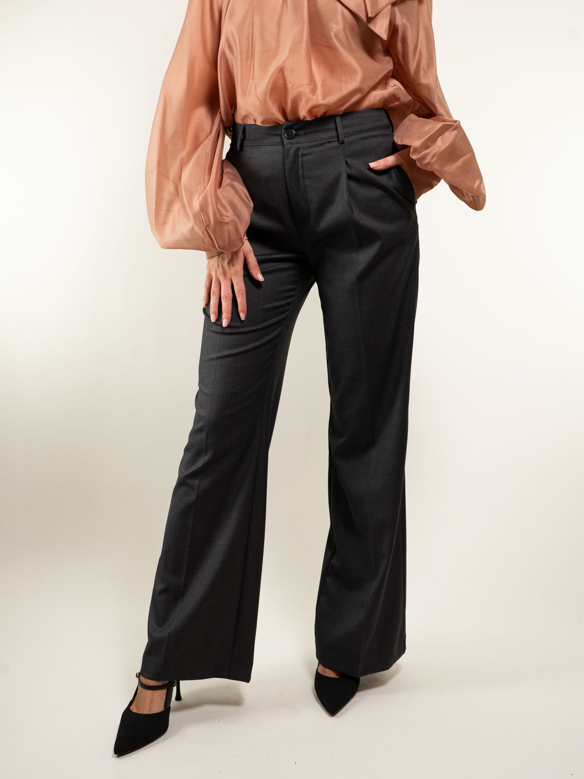PANTALONE LARGO TASCA CHINO